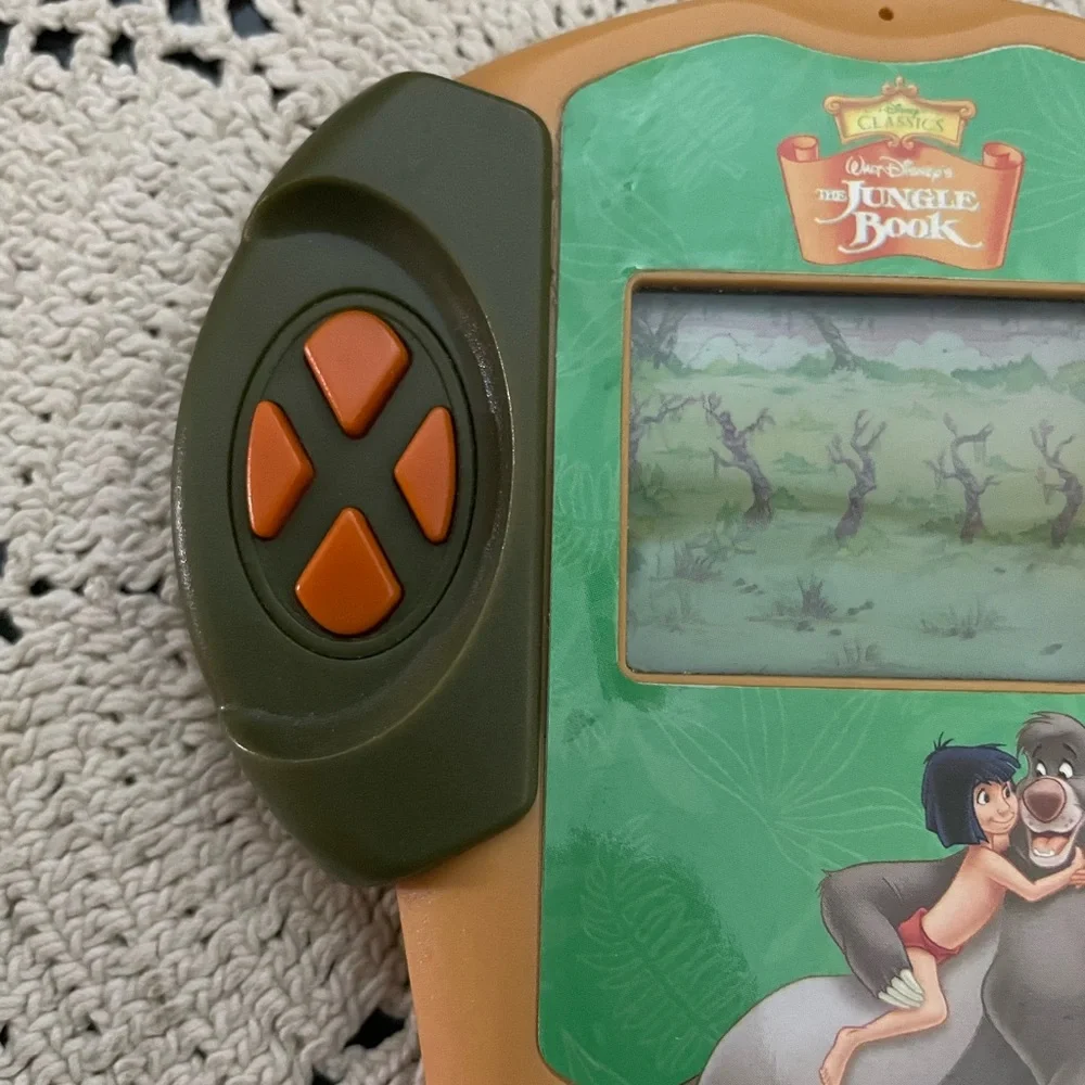 Rare 1999 Tiger Electronics Disney's The Jungle Book Handheld LCD Game Working